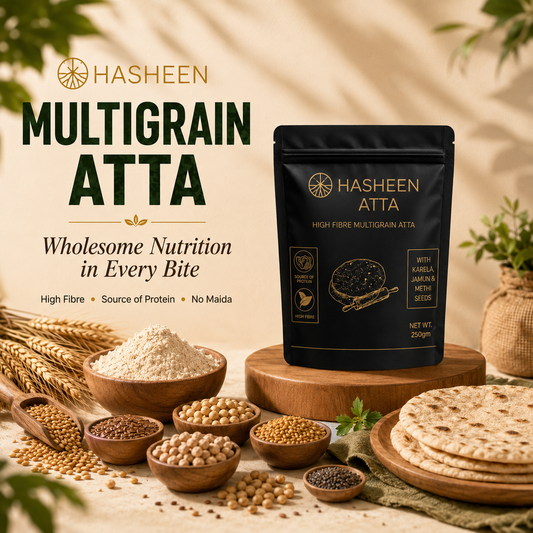 Hasheen High Fibre Multigrain Atta 250gm
